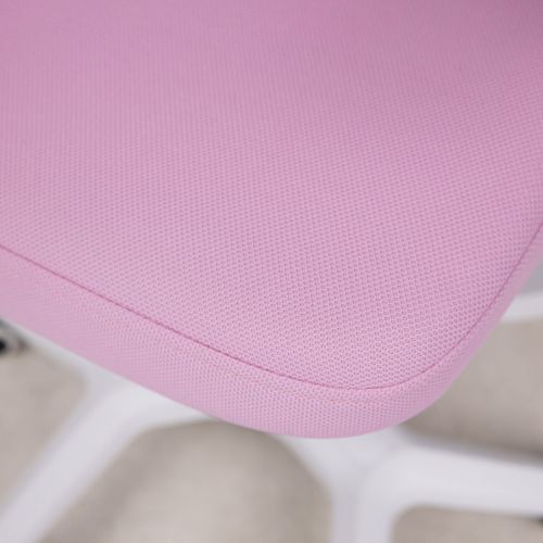 картинка Кресло поворотное Catty, котенок розовый, ткань