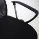 картинка Кресло поворотное Gamma, черный + черный, сетка + ткань