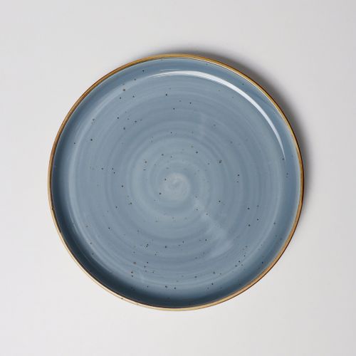 картинка Тарелка круглая VITAL 2, фарфор, синий, 25*25*3см