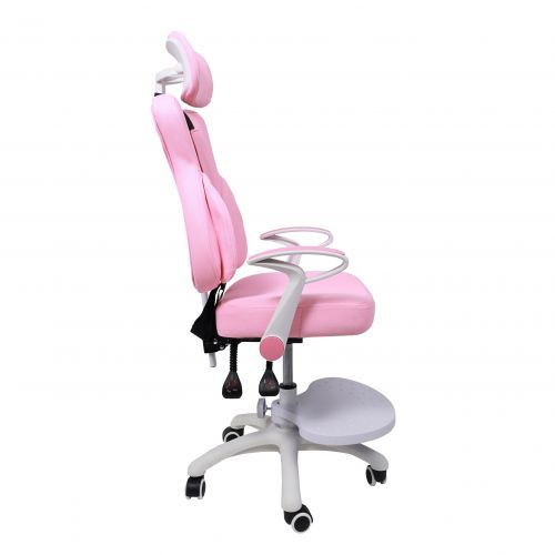 картинка Кресло поворотное LOLU, ткань, (розовый)