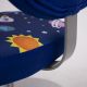 картинка Кресло поворотное Catty, синий космос, ткань