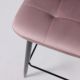 картинка Стул барный Stella, пыльная роза, велюр