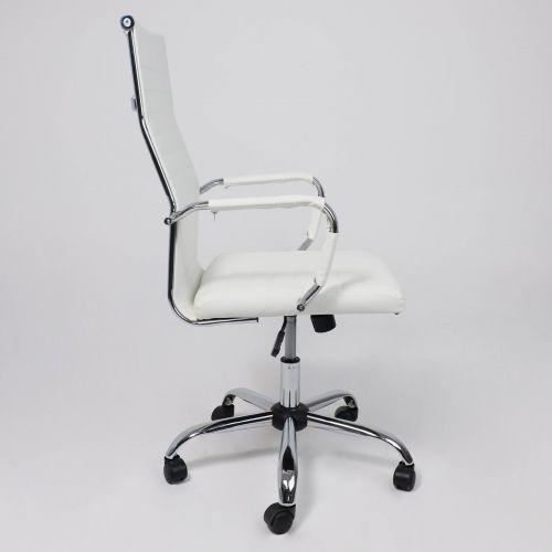 картинка Кресло поворотное ELEGANCE, LIGHT, ECO, белый