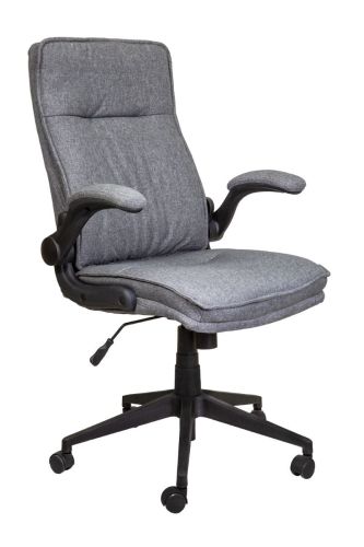 картинка Кресло поворотное Boris, серый, ткань