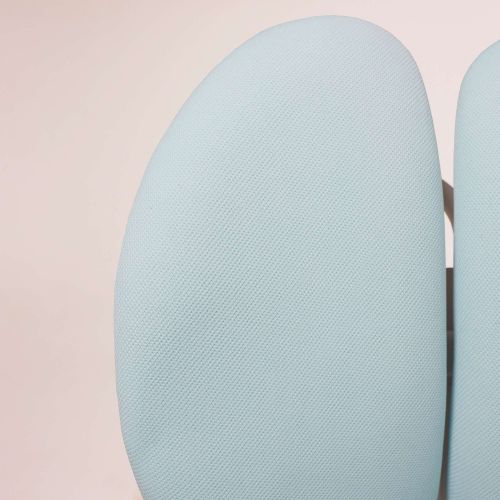 картинка Кресло поворотное ZOOM, ткань, (синий)