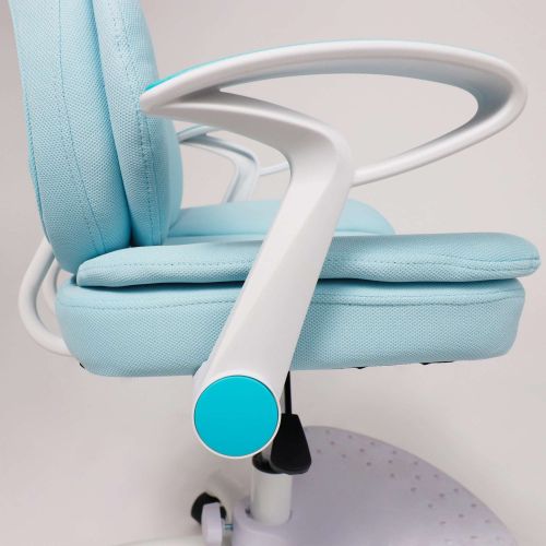 картинка Кресло поворотное REDLEY, ткань, (синий)