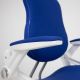 картинка Кресло поворотное Swan, синий, ткань