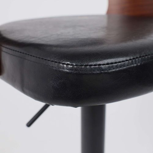 картинка Стул барный BRUNO, черный/черный