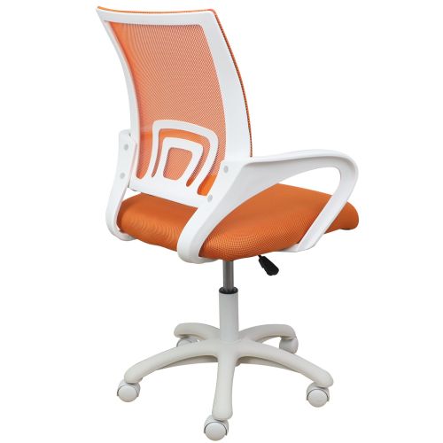 картинка Кресло поворотное Ricci, оранжевый, ткань