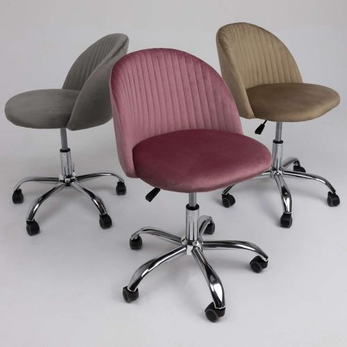 картинка Кресло поворотное Sirena, бежевый, велюр