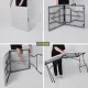 картинка Стол садовый складной, белый, hdpe-пластик, длина 152 см