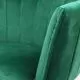 картинка Кресло Melon, поворотное, зеленый, велюр