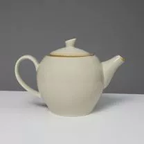 Чайник заварочный VITAL, фарфор, бежевый, 1,2л фотография