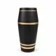 картинка Ваза керамическая STORM, черный, 11*11*20см