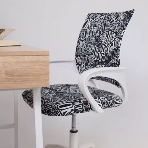 картинка Кресло поворотное Ricci, серый, кругосветное путешествие, ткань