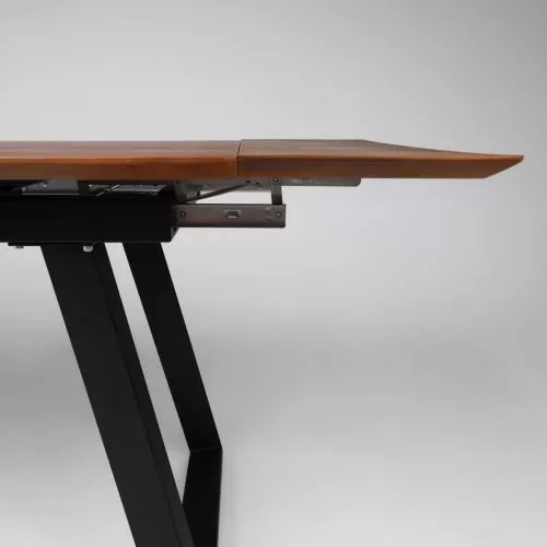 картинка Стол раздвижной Сангай, 160(220)*80, дуб мореный, массив