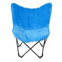 Кресло складное Maggy, синий, ткань фотография
