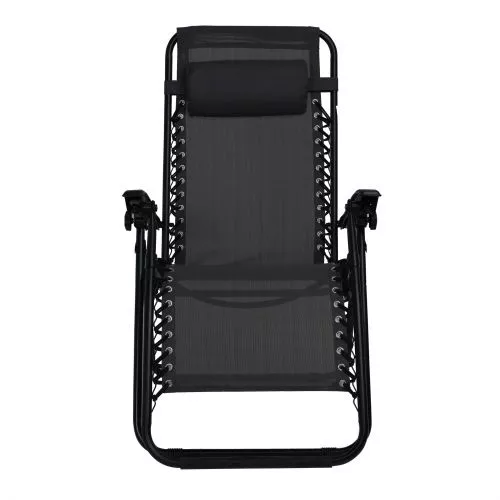 картинка Кресло складное Relax, черный, ткань