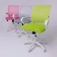 картинка Кресло поворотное RICCI NEW, WHITE (салатовый)