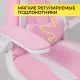 картинка Кресло поворотное RAVEL, ткань, (розовый)