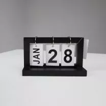 Статуэтка декоративная CALENDAR, черный, 20,5*12*9см фотография