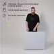 картинка Стол садовый складной, белый, hdpe-пластик, длина 180 см