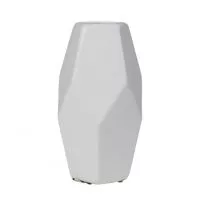Ваза керамическая EASY, белый, 5*15см фотография