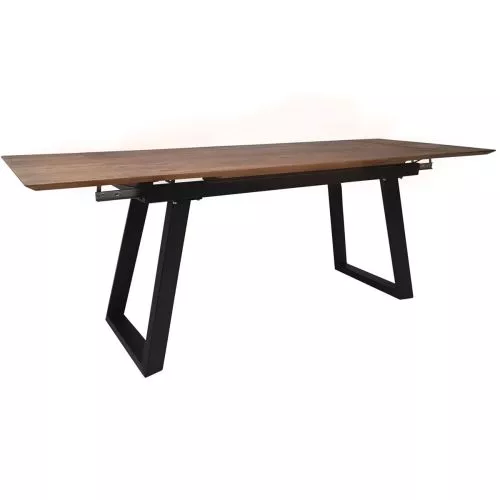 картинка Стол раздвижной Сангай, 160(220)*80, дуб мореный, массив