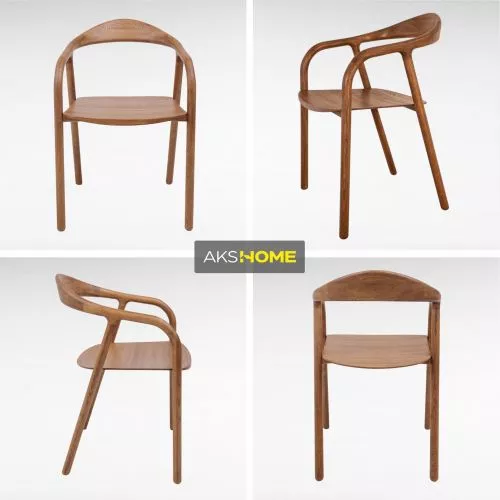 картинка Стул Био, покрытие коньяк, массив дуба