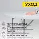 картинка Стол садовый складной, белый, hdpe-пластик, круглый