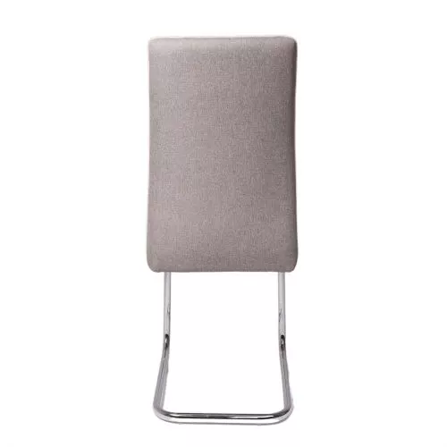 картинка Стул RONALD, бежевая ткань Seattle-001/хром