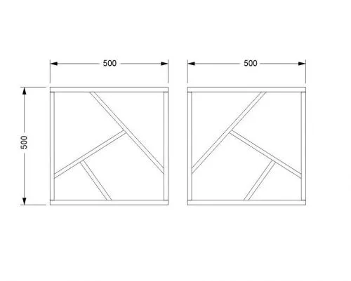 картинка Стол журнальный Империал, графит (прозрачный), стекло триплекс, цвет опоры черный