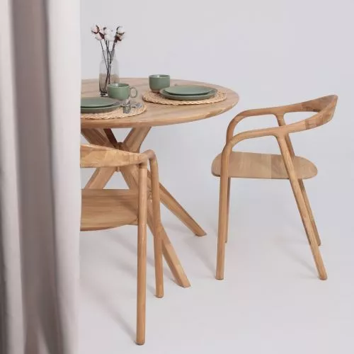 картинка Стол Оксфорд, дуб натуральный с бесцветным покрытием