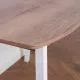 картинка Стол ЛИОН раздвижной, 120(152)*70, Дуб/Белый картинка Стол ЛИОН раздвижной, 120(152)*70, Дуб/Белый