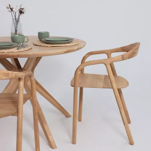 картинка Стол Оксфорд, дуб натуральный с бесцветным покрытием