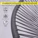 картинка Кресло садовое RIMINI, иск. ротанг, серый