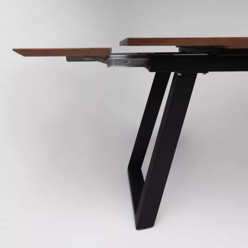 картинка Стол раздвижной Сангай, 160(220)*80, дуб мореный, массив