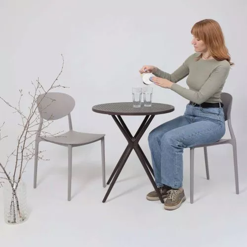 картинка Стул PEPPI, серый