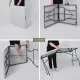 картинка Стол садовый складной, белый, hdpe-пластик, длина 152 см