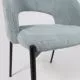 картинка Стул ELSA, мятный велюр Fjord 74/черный