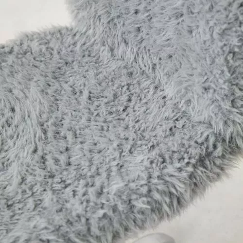 картинка Кресло поворотное Fluffy, серый, искусственный мех