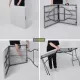 картинка Стол садовый складной, белый, hdpe-пластик, длина 152 см