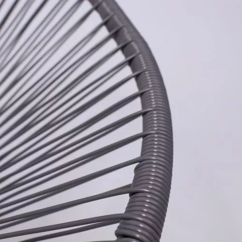 картинка Кресло садовое RIMINI, иск. ротанг, серый