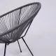 картинка Кресло садовое RIMINI, иск. ротанг, серый