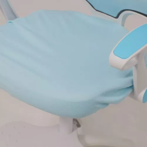 картинка Кресло поворотное CINEMA, ткань, (синий)