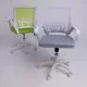 картинка Кресло рабочее, поворотное RICCI NEW, white, ткань/сетка, светло-серый