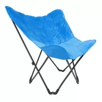Кресло складное Maggy, синий, ткань фотография