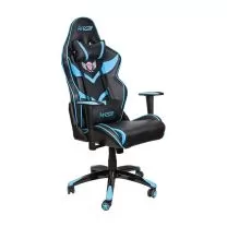 Кресло поворотное Viper, синий + черный, экокожа фотография