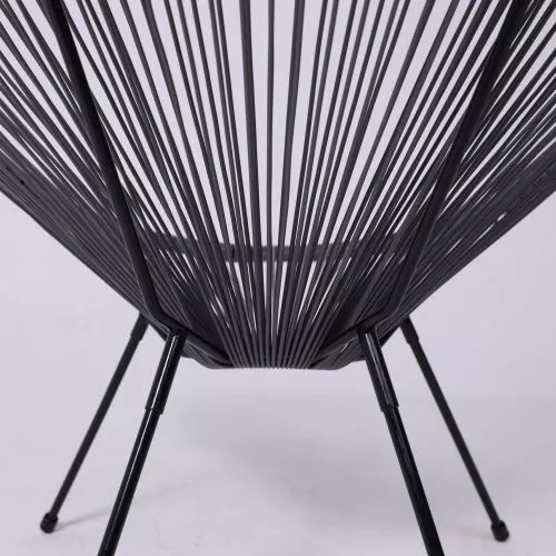 картинка Кресло садовое RIMINI, иск. ротанг, серый