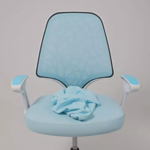 картинка Кресло поворотное CINEMA, ткань, (синий)